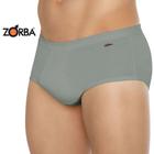 6 Cueca Zorba Masculina Adulto 100% Algodão Abertura Intima