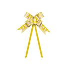 6 Garrafinhas de Vidro Amarelo Decoração Festas