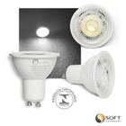 6 Lâmpadas LED Dicroica MR16 GU10 4,5W Bivolt Luz Branca Quente Branca Neutra Branca Fria