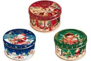 6 Latas Biscoito amanteigado Butter Cookies Natal St Edwiges