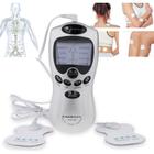 6 modos elétricos dezenas estimulador muscular ems acupuntura rosto corpo perna massageador terapia digital massagem máq