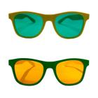 6 Óculos Colorido Do Brasil Copa Do Mundo