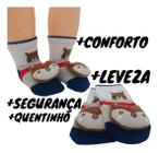 6 Pares De Meias Sapatinho Bebe Infantil Menino E Menina