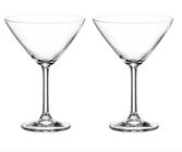 6 Taças Crystal Titânio Bohemia Martini Cocktail 280ml