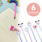 6 Uni Lápis Kawaii Infinito Papelaria Material Escolar Escrita Ilimitada