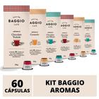 60 Cápsulas Para Nespresso Café Baggio Chocolate Trufado, Menta e Caramelo