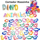 60 Cortador de Massinha Dinossauro Safari Forminha Molde Para Kit Festa