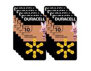 60 Pilhas Auditivas Nº A10 / Pr70 Duracell Com 6 Unidades