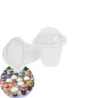 60 Unidades - Mini Copo Bolha Para Doce de Colher 60 Ml