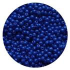 600 unidades Miçanga bola lisa azul escuro 4mm p/ bijuterias, colares e pulseiras - loop variedades
