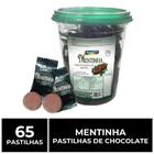 65 Pastilhas de Chocolate com Menta, Mentinha, Montevérgine