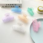 6pcs Acetate Folha Hair Clip, Low-key Fashion Simple Luxury