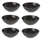 6Un Tigela Bowl 1Lt Salada Petisco Preto