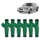 6x Bico Injetor Volvo C70 S60 V70 0280155968 420874432 - SEEDS AUTOMOTIVE