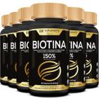 6X Biotina 150% Premium 400Mg 60Caps Hf Suplements