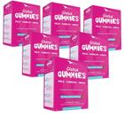 6x Blister Gummies Cabelos, Pele E Unhas- Global- 42 Gomas - Global Suplementos