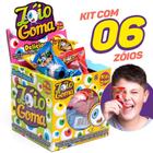 6x De 12g - Bala De Gelatina Divertida Zóio Goma Kids Zone