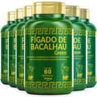 6x FIGADO BACALHAU GREEN HF SUPLEMENTS 60CAPS