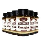 6x oleo de avestruz strut original omega 3 6 7 9 - Genuinamente Strut