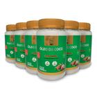 6x oleo de coco 500ml organico extravirgem hf suplements