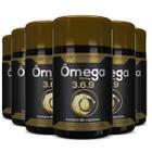 6x OMEGA 3 6 9 60CAPS PEIXE LINHAÇA BORRAGEM HF SUPLEMENTOS