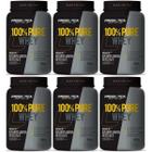 6x Probiótica 100% Pure Whey Nova Fórmula 900G Pote Baunilha