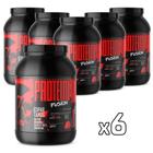 6x Whey Protein Fusion Isolate 900g - Kit Atacado Cx Fechada