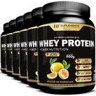 6X Whey Protein Power Nutrition Maracuja Hf Suplementos - HF Suplements