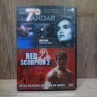 7 andar e red scorpion 2 dvd original lacrado