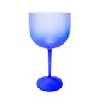 7 Taças de Gin Degradê Acrílico 550 Ml