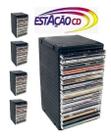 7 unid Porta Cd - Rack Newness Capacidade 16 Cds