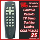 7180 CONTROLE REMOTO TV Semp TCL LUMINA COM PILHAS
