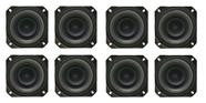 8 Alto Falante 4 Polegadas QVS - 80W RMS Full Range