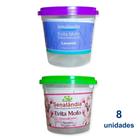 8 Antimofo Secar Ambiente Grande Desumidificador Forte Evita Mofo Lavanda Neutro 130g - Envio Já - Senalândia