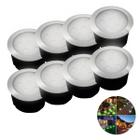 8 Balizadores Spot Led Cob 7w Ip67 Bivolt Luz Branco Frio