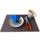 8 Jogo Americano + Porta Copo de Mesa Sisal Café Lavável