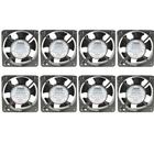 8 Microventiladores Preto 120x120x38mm 110/220v 2600rpm