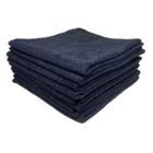 8 Panos De Microfibra 38x38cm 230Gsm Preto Detailer