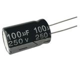 8 PCS CAPACITOR ELETROLITICO 100X250V - 100UF X 250V - 105º - CHONGX