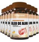 8 Potes De Óleo De Alho 500Mg Com 60 Cápsulas Fitoprime