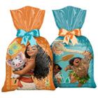 8 Sacolas Saquinho Lembrancinha Surpresa Moana - regina festas