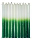 8 Velas Palito - Velas Brancas, Coloridas E Bicolor Com 18cm