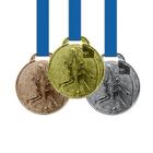 80 Medalhas Basquete Metal 35mm Ouro Prata Bronze