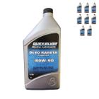 8M0090503 Lubrificante Quicksilver 80w90 Para Rabeta 1 Litro Kit C/8 - Mercury