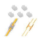 8mm 10mm L Forma Cob Led Strip Conectores 2 Pinos Fita Luzes Braçadeiras Fixas Para Smd 5050 2835 - others