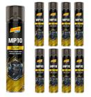 8x Silicone Spray Lubrificante Painel Carro Moto 300 Ml Mp10