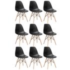 9 Cadeiras Charles Eames Eiffel Dsw Clara Preto