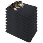 9 Tapetinhos Macios para Dormir Pet 200 Lavagens 100x70 Preto Quality