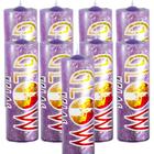 9 Velas De 7 Dias Roxo 100% Parafina Pura 260g