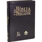 A Bíblia Do Pregador - Arc - Luxo - Letra Normal - Capa Pu Preta Nobre - Esperança